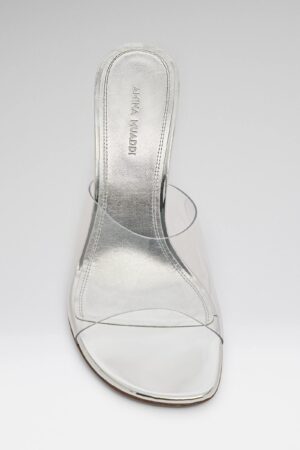 Taylor Glass Slipper 90 Transparent Pvc