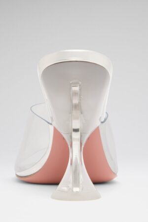 Taylor Glass Slipper 90 Transparent Pvc