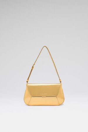 Ami Mini Shoulder Bag Black Satin