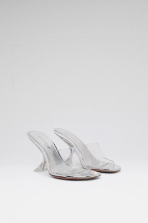 Taylor Glass Slipper 90 Transparent Pvc