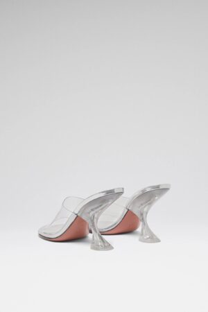 Taylor Glass Slipper 90 Transparent Pvc